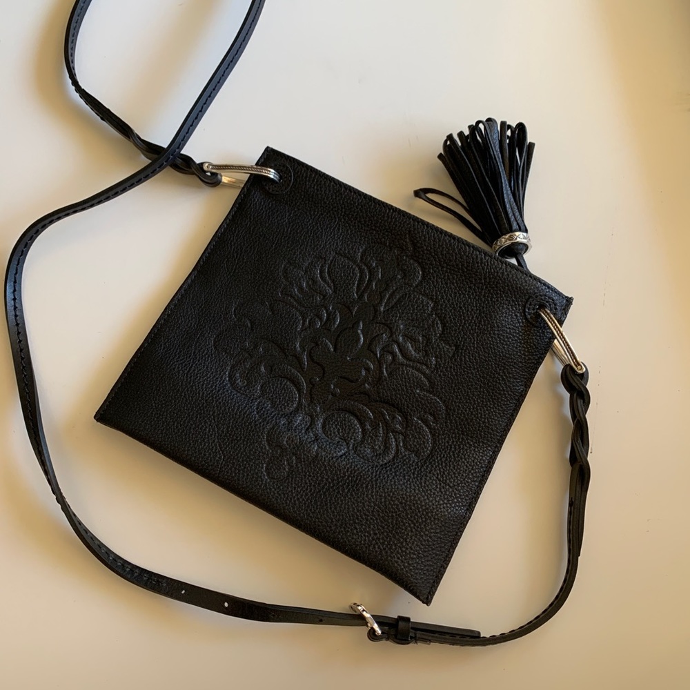 Brighton crossbody leather bag